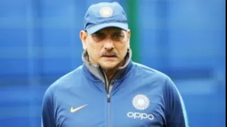Shastri expresses emotional response to learning about Pant's accident during T20 World Cup.