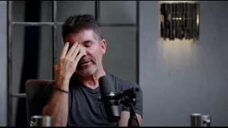 Simon Cowell cried over the toughest experience of his life.