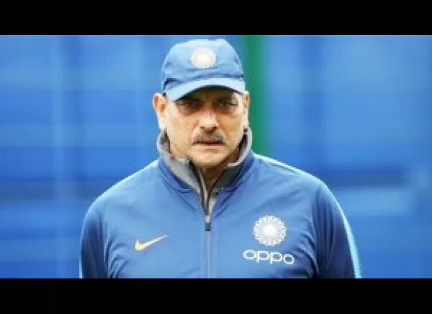 Shastri expresses emotional response to learning about Pant's accident during T20 World Cup.