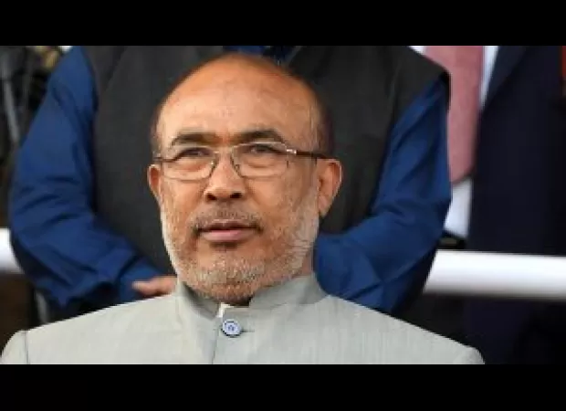 Manipuri CM’s security convoy ambushed by militants, 1 injured.