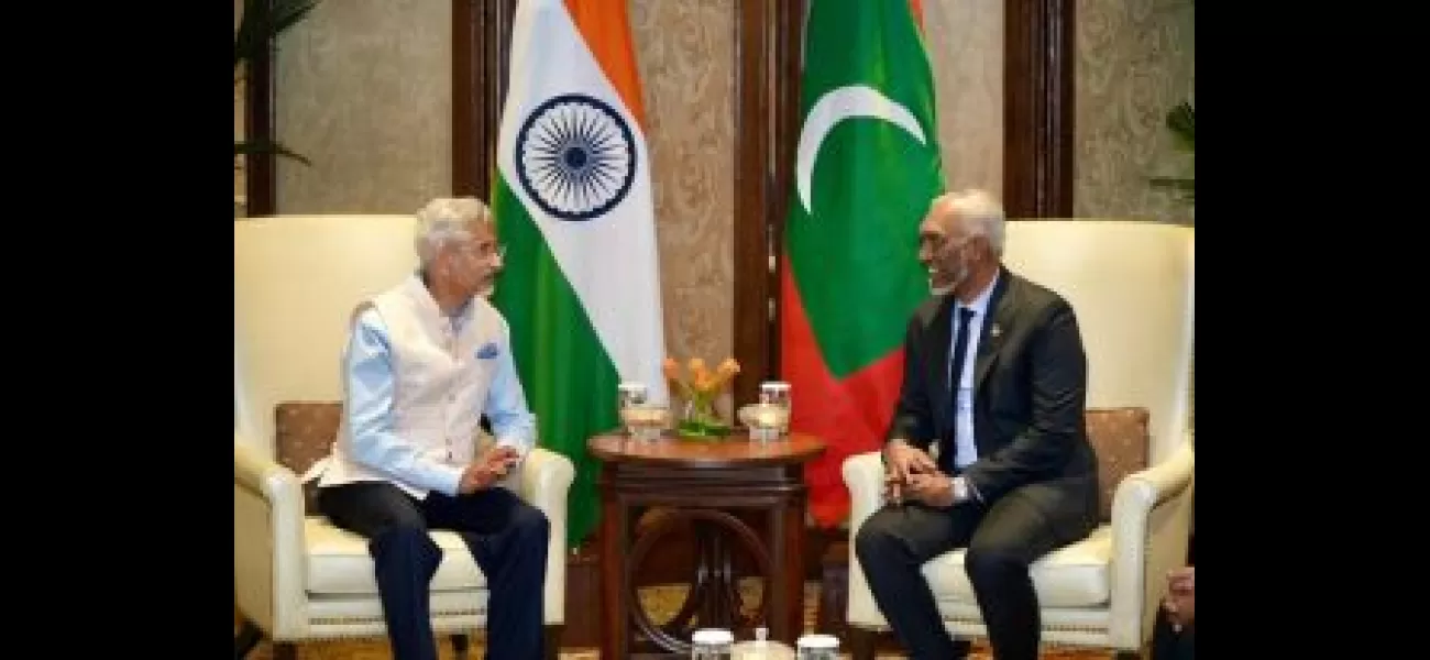 India and Maldives to have close cooperation, according to Jaishankar.