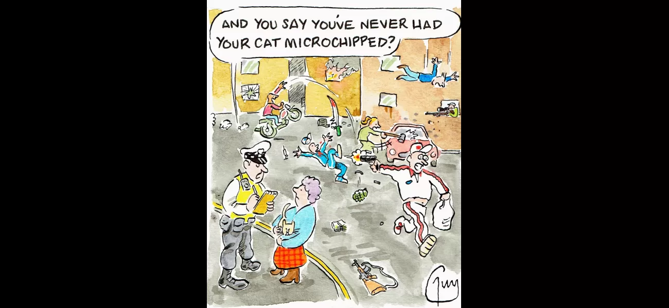 Guy Venables creates the Metro daily cartoon.