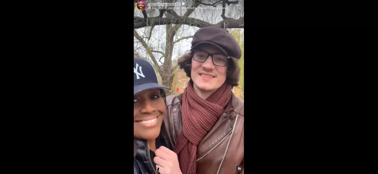 49-year-old Alison Hammond and her 27-year-old boyfriend are causing rumors of a split.