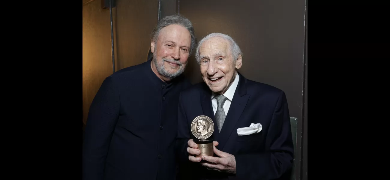 97-year-old Hollywood icon makes rare appearance, looking energetic as he accepts prestigious award.