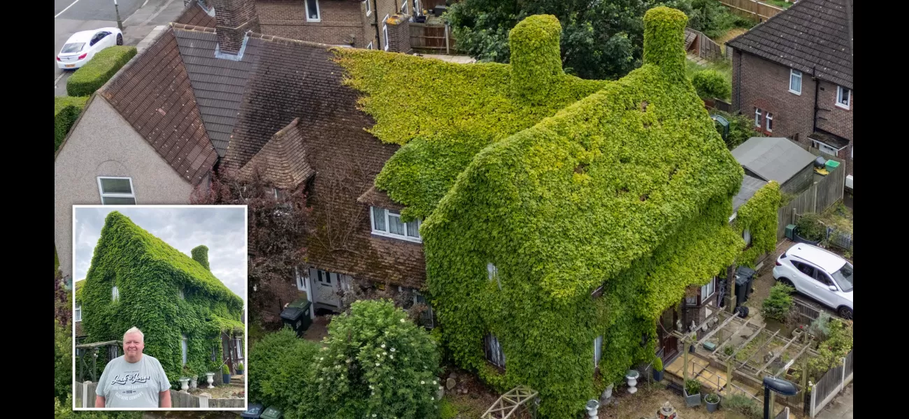 Neighbors have been asking a couple to trim their overgrown bushes for 40 years.