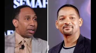 Stephen A. Smith refuses to watch a Will Smith movie unless he addresses the black community's feelings about Chris Rock's controversial Oscars hosting.