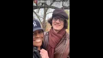 49-year-old Alison Hammond and her 27-year-old boyfriend are causing rumors of a split.
