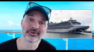 This person's monthly expenses are based on living on a cruise ship.