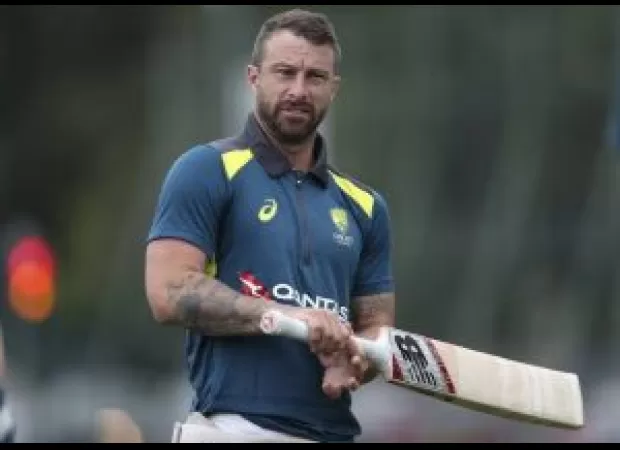 Wade fined for expressing disagreement over umpire's call.