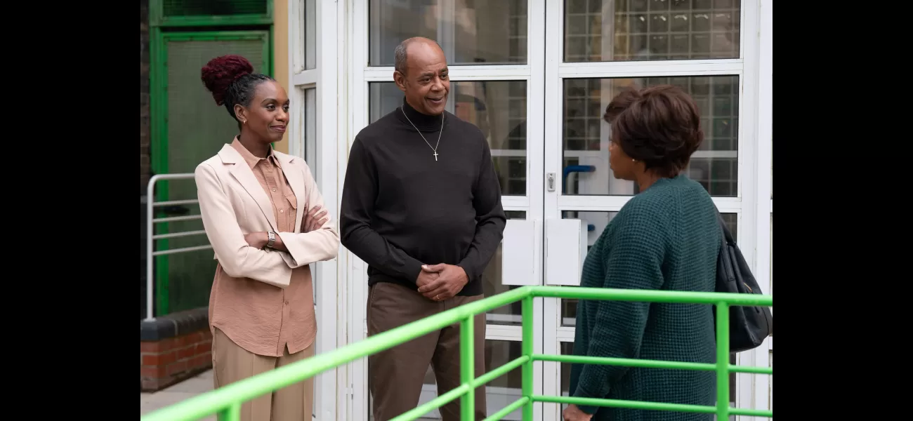 Yolande, a character from EastEnders, has an unpleasant encounter with Clayton and his wife.