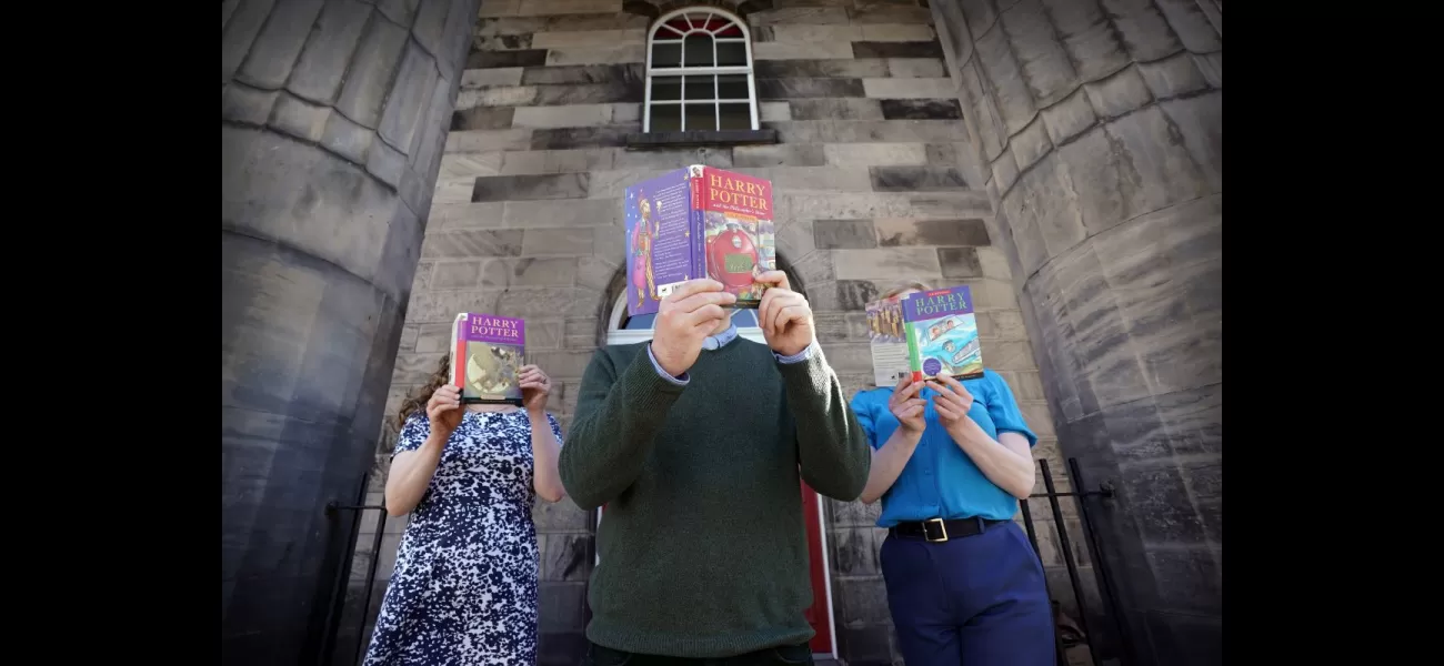 Original: A valuable first edition of Harry Potter book is being auctioned and could sell for £60,000.