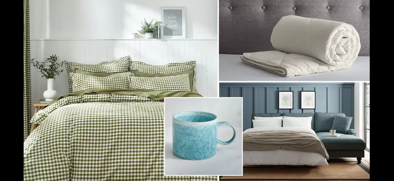 Dunelm's summer sale offers many items for under £10.