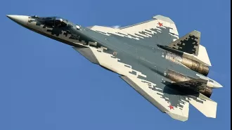 Ukraine claims to have targeted a hidden military aircraft in Russia.