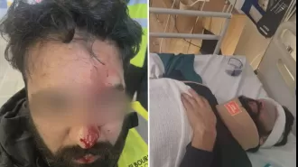 Security guard hurt during attack by Uber driver at Melbourne airport.
