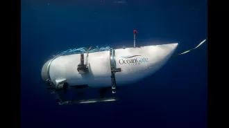A fake log has been declared after claiming to detail the final moments of the doomed crew on the Titan submarine.