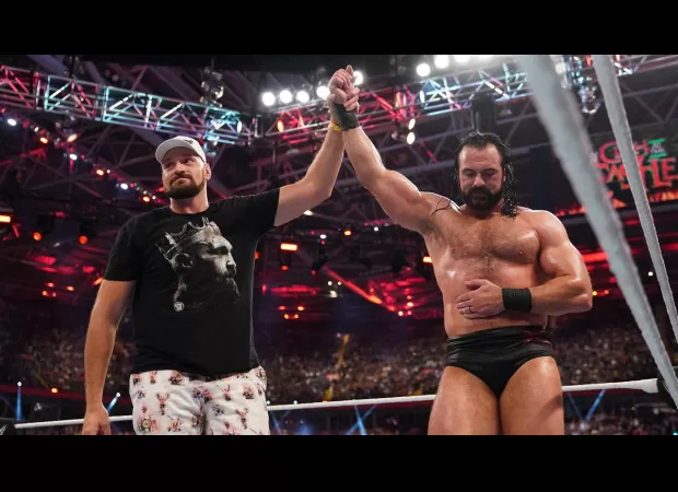 A WWE wrestler regrets his interaction with boxer Tyson Fury, calling it his 