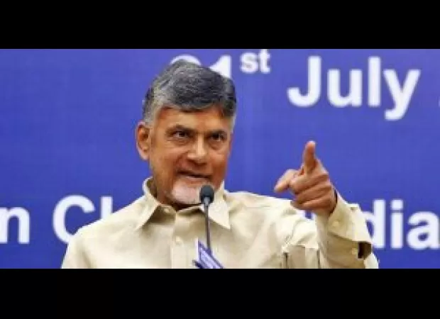 Chandrababu Naidu declares Amaravati as the capital of Andhra Pradesh.