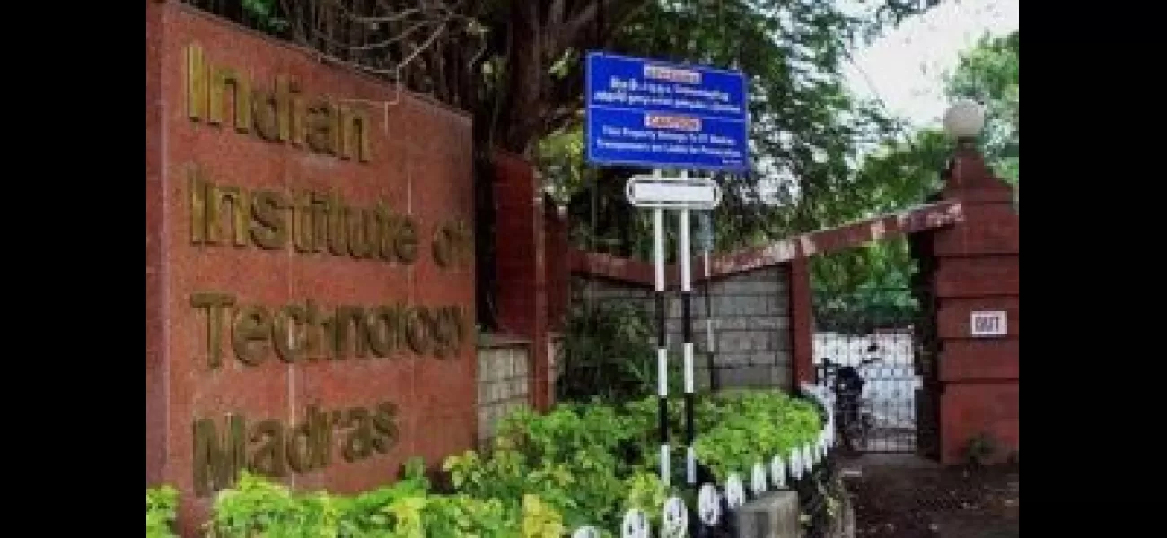 IIT-Madras now offers BTech in AI and Data Analytics, students can apply through JEE.