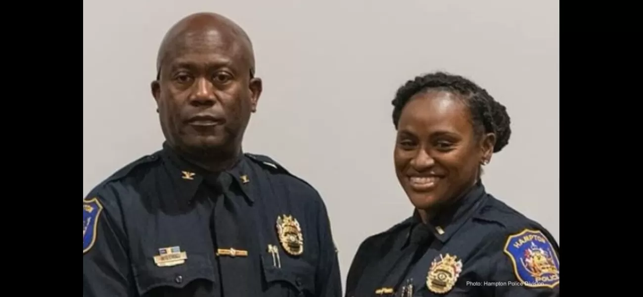 Hampton, VA promotes first Black woman to Lieutenant in police department.