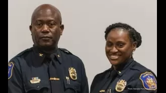 Hampton, VA promotes first Black woman to Lieutenant in police department.