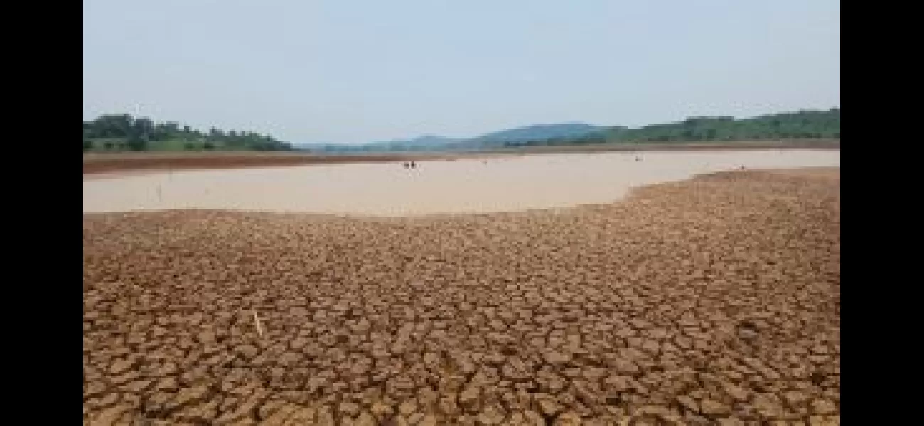 Badaghagara reservoir is experiencing a lack of water, causing issues with water supply.