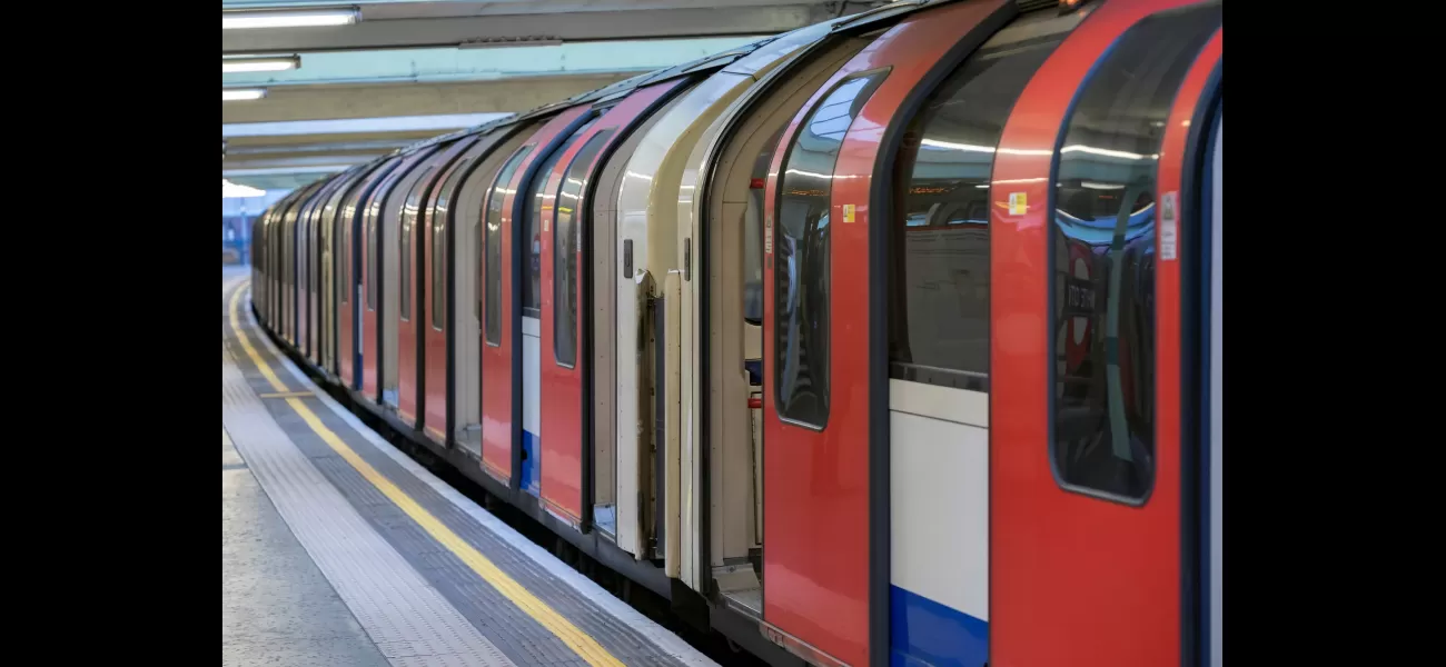 Major Tube line experiences major delays during rush hour.