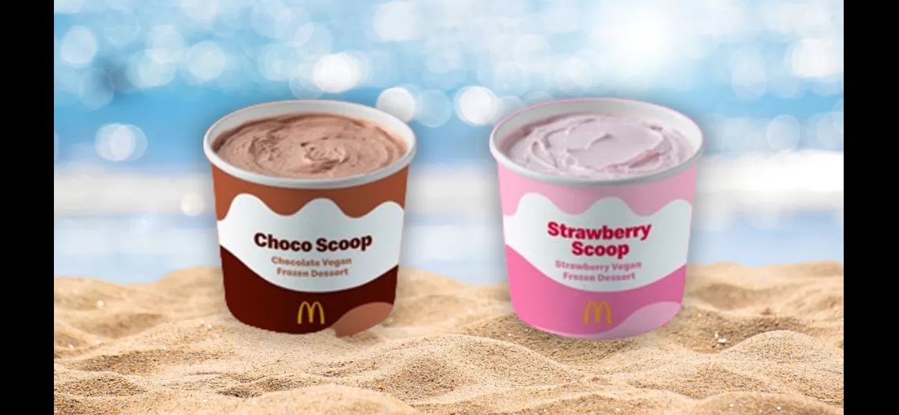 New vegan treat from McDonald's captures the taste of summer in one scoop.