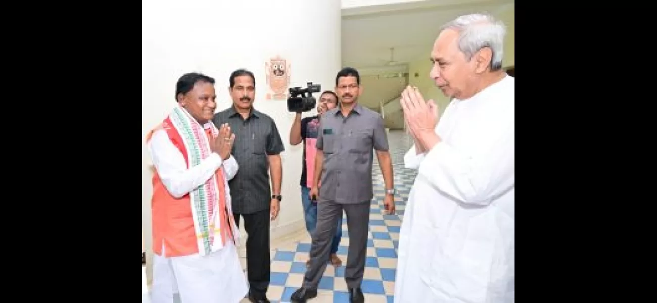 Newly elected CM of Odisha Mohan Majhi invites incumbent CM Patnaik to his swearing-in event