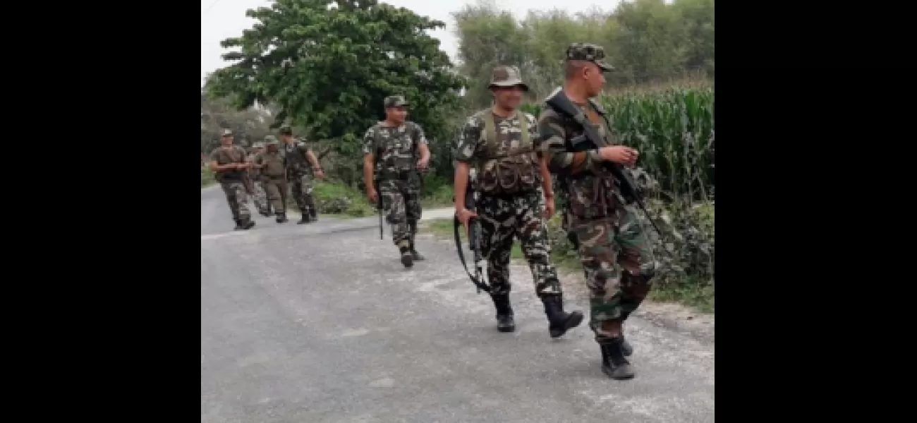 Indian border security forces discovered and destroyed a Maoist hideout in Odisha.