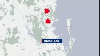 Man arrested for murder after body discovered at unoccupied quarry in Queensland.