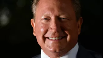 Australian billionaire Andrew Forrest introduces aid program for Gaza in response to ongoing conflict.