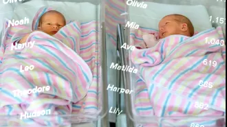 Top baby names for girls in 2023 revealed, signaling a shift in popular name choices.