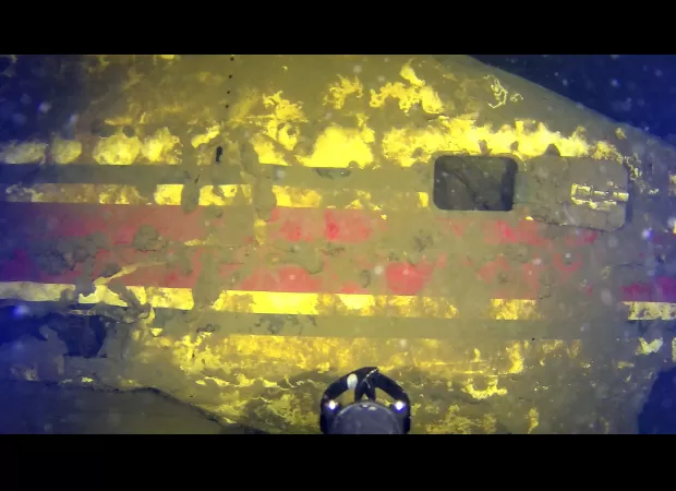 Missing since 1971, a plane has been discovered submerged in a US lake.