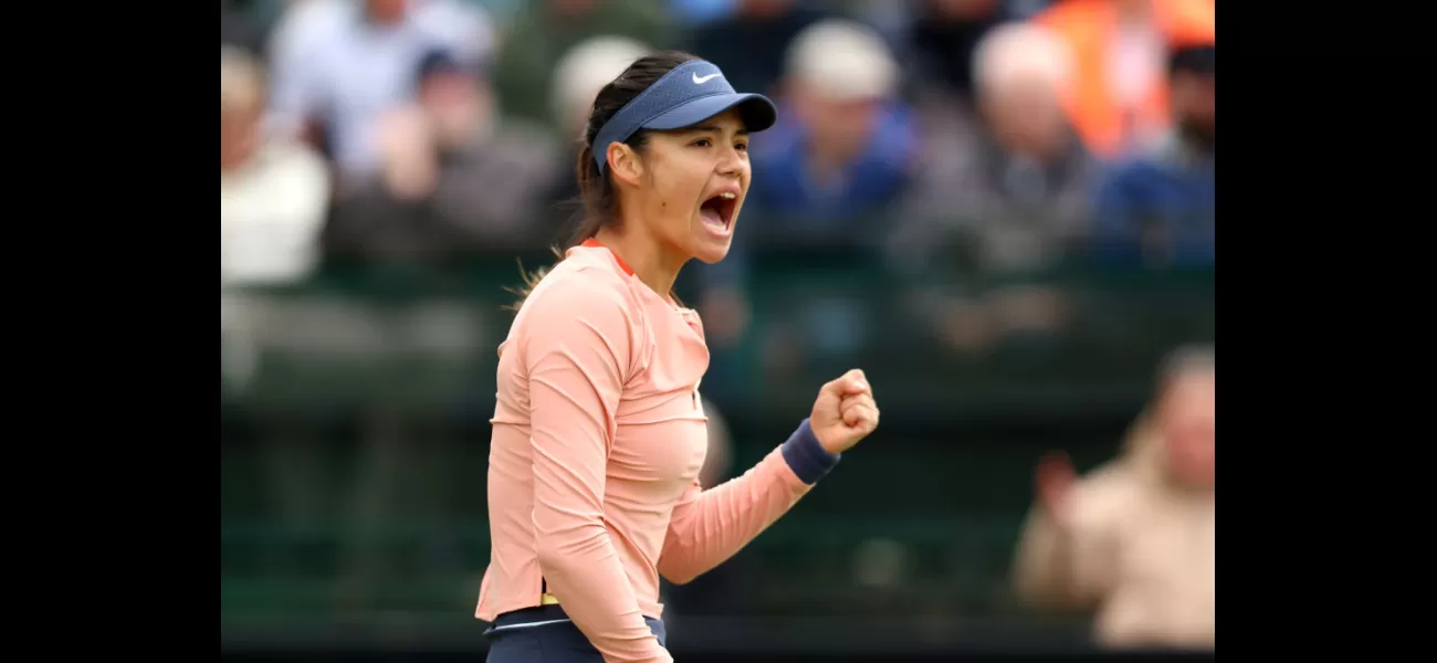 Tennis player Emma Raducanu is angry at the umpire's decision and Andy Murray is unsure about participating in the Olympics.