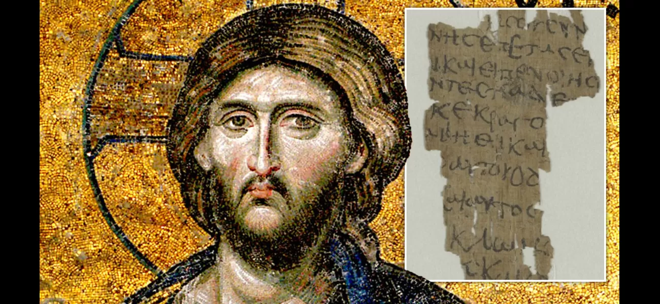 Experts find earliest evidence of young Jesus doing miracle in new discovery