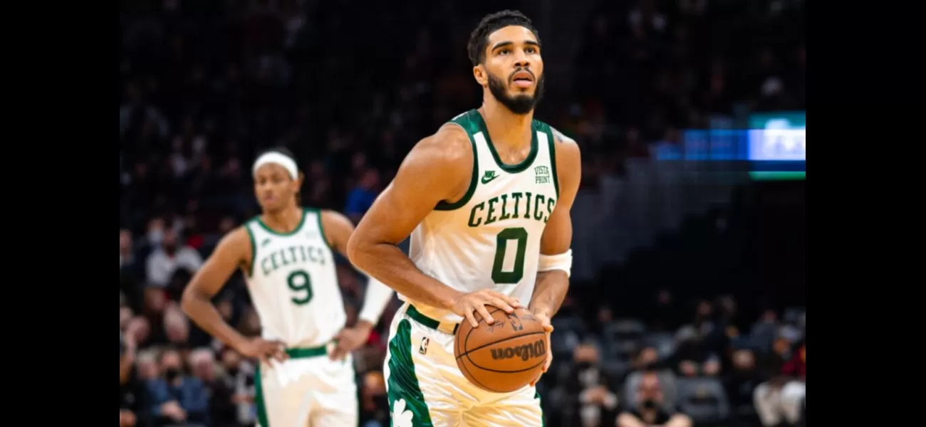 Jayson Tatum was spotted wearing Howard University's Jordan Brand sneakers while playing in the NBA Finals.