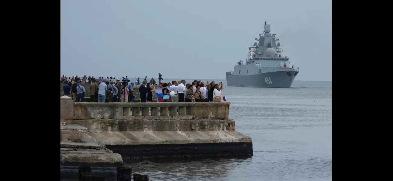 Russian naval vessels dock near President Biden's residence, reigniting worries of a return to Cold War tensions.