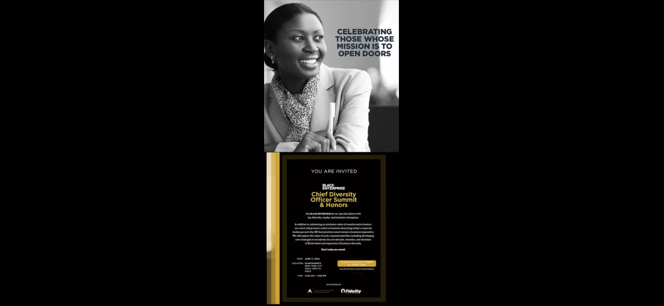 BLACK ENTERPRISE recognizes past and present leaders in diversity, equity, and inclusion at the Chief Diversity Officer Summit & Honors Event.