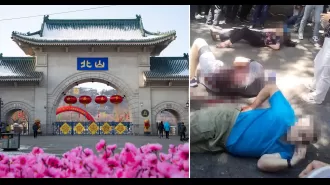 Four American teachers in China were stabbed by a man who was down on his luck.