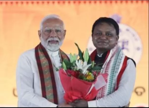 Odisha will see record progress under BJP government, according to PM Modi.