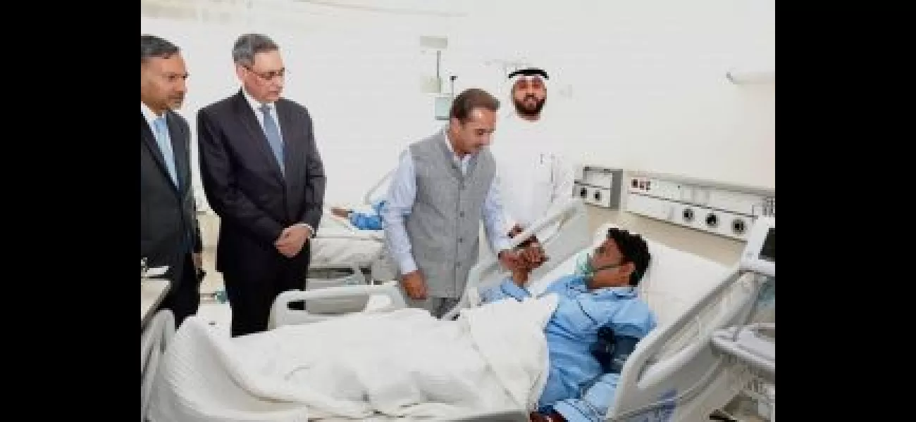Indian official KV Singh travels to Kuwait to manage aid and expedite return of deceased individuals.