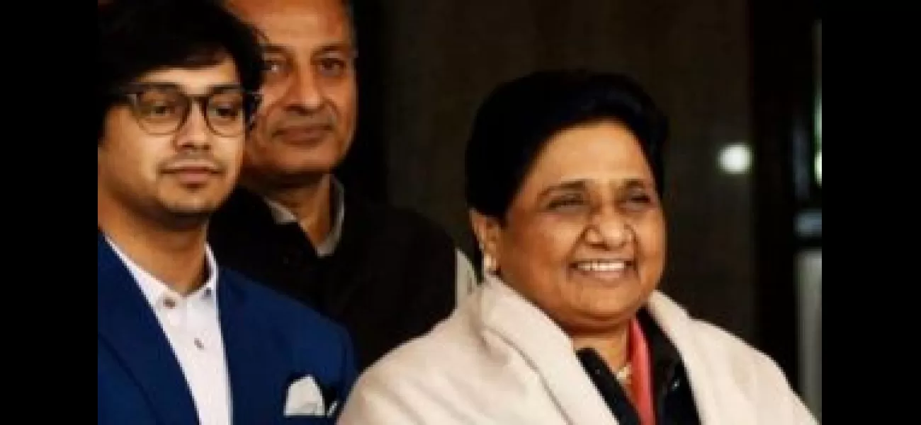 Mayawati plans to bring back Akash Anand to compete against Chandra Shekhar Aazad.