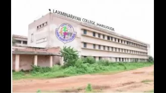 Jharsuguda is facing chaos in its higher education system.