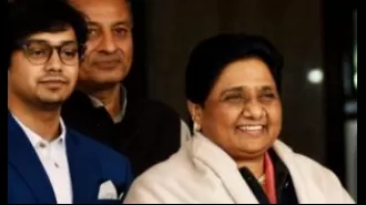 Mayawati plans to bring back Akash Anand to compete against Chandra Shekhar Aazad.