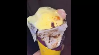 A doctor in Mumbai ordered ice cream online but received a cone with a human finger in it.