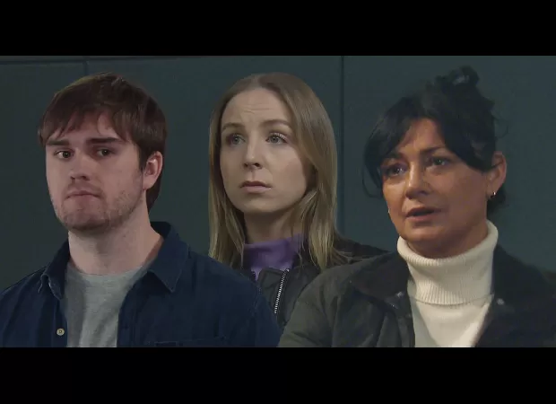 Belle takes a dangerous chance to get rid of Tom in Emmerdale when his sentence is decided.