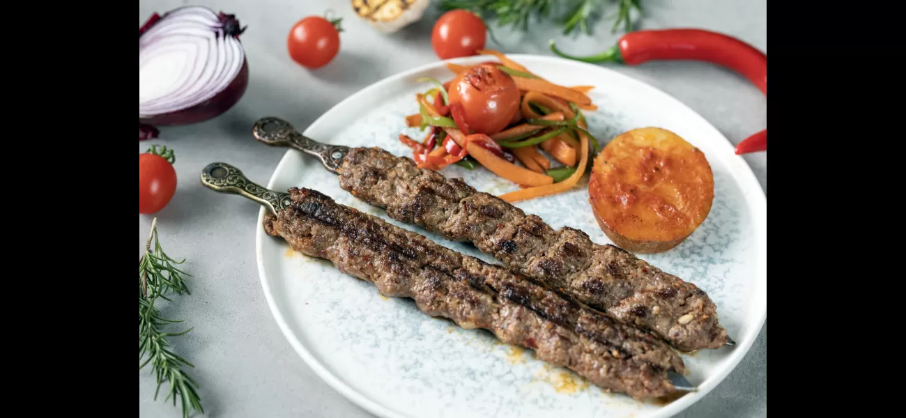 Kebabs are the most popular European dish, with 1 in 6 people eating them daily.