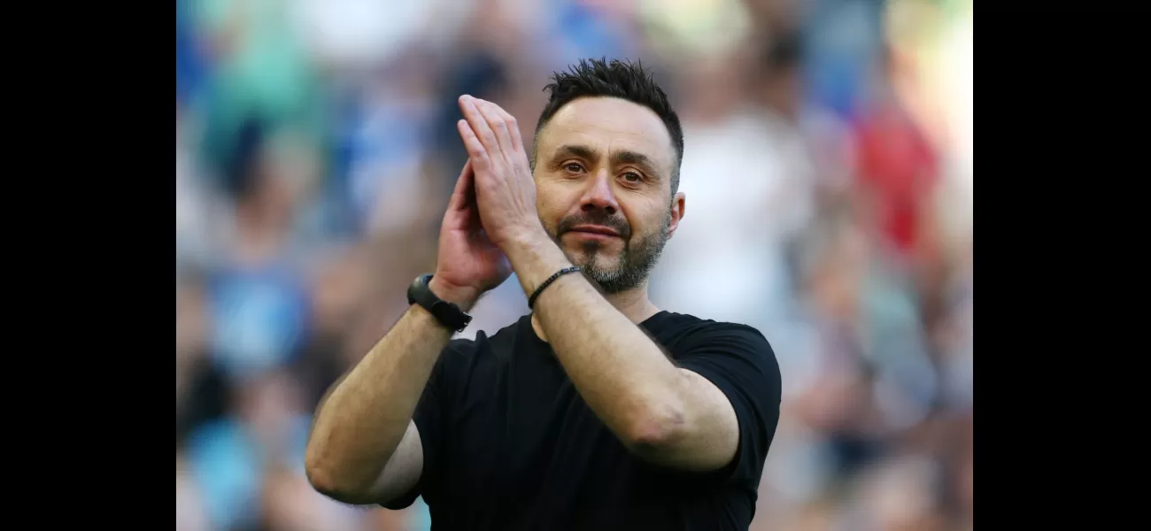 De Zerbi is set to join a new team after being rejected by Man United and Chelsea.