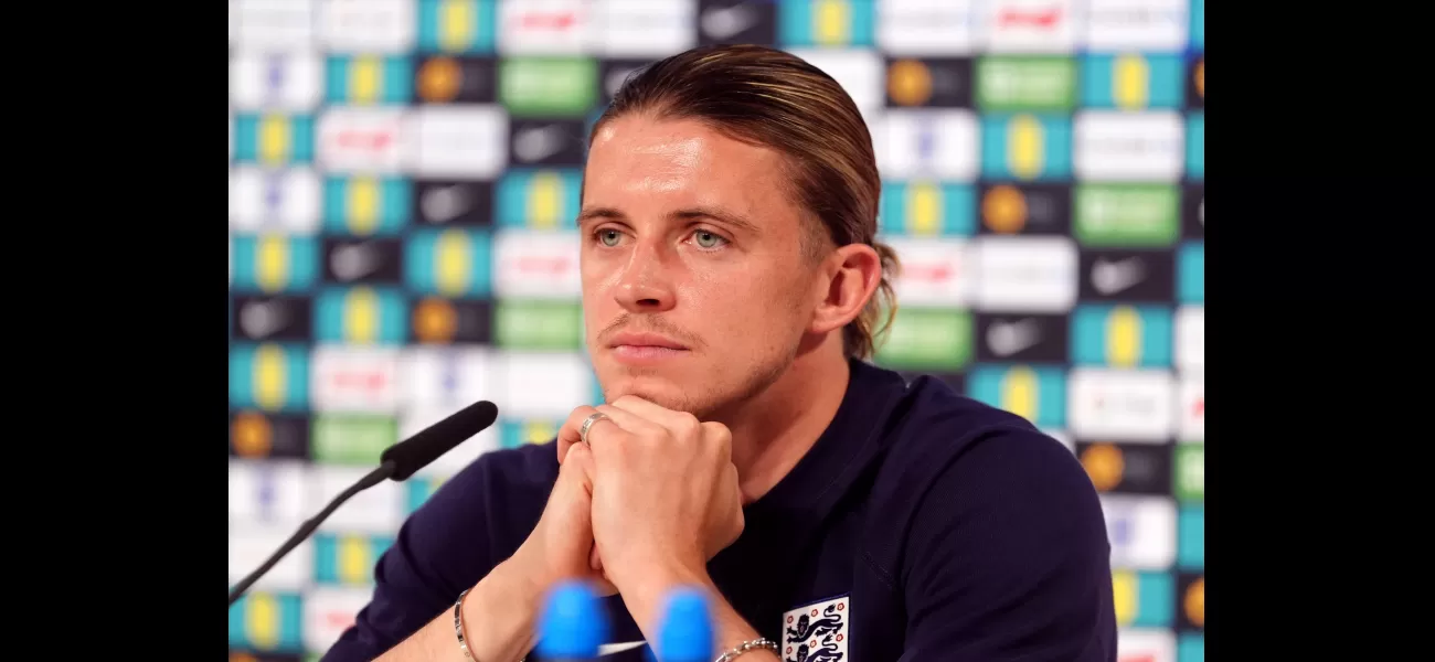 Chelsea's Conor Gallagher reacts to Aston Villa's offer to acquire him as a midfielder.