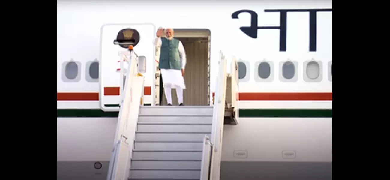 PM Modi leaves for Italy to participate in G7 Summit.